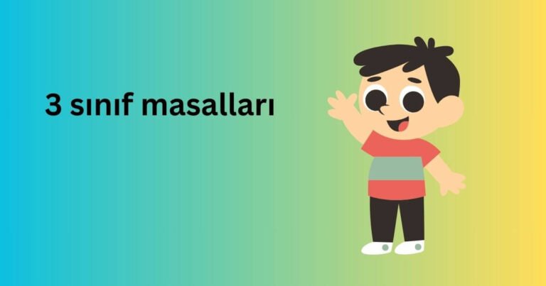 3 sınıf masalları